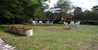 jardin du Prieuré du Luc coté gauche coté gauche jardin du Luc