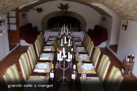 salle à manger prieuré du Luc