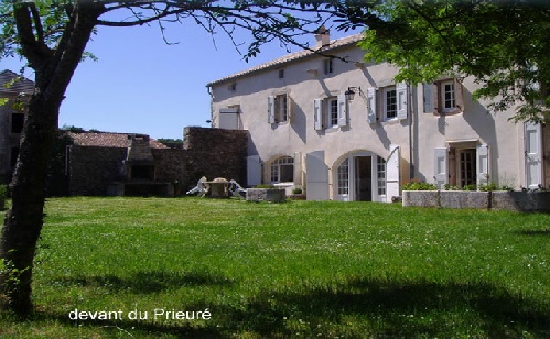 prieuré du luc façade sud